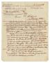 Letter: [Letter from Guillaume D'Hanis to Ferdinand Louis Huth with note from…