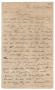 Letter: [Letter from Wm. Elliot to Ferdinand Louis Huth, March 31, 1845]