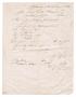 Text: [Document listing building supplies delivered to the house of Henri C…