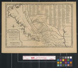 Primary view of [Carte de Californie et du Nouveau Mexique]