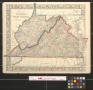 Map: County map of Virginia and West Virginia.