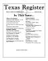 Journal/Magazine/Newsletter: Texas Register, Volume 16, Number 70, Pages 5151-5239, September 20, …