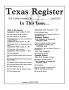 Journal/Magazine/Newsletter: Texas Register, Volume 16, Number 84, Pages 6501-6613, November 12, 1…