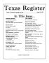 Journal/Magazine/Newsletter: Texas Register, Volume 16, Number 85, Pages 6617-6666, November 15, 1…