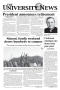 Newspaper: The University News (Irving, Tex.), Vol. 33, No. 7, Ed. 1 Wednesday, …