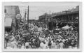 Postcard: [Postcard of Crowd During Parade, 1923]