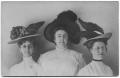 Postcard: [Postcard of Three Women in Hats]