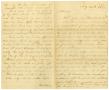 Letter: [Letter from Henry S. Moore to Charles B. Moore, August 24-27, 1885]