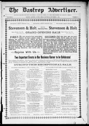Primary view of The Bastrop Advertiser (Bastrop, Tex.), Vol. 48, No. 35, Ed. 1 Saturday, September 7, 1901
