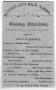 Book: Denton City High School closing exercises programme of 1894