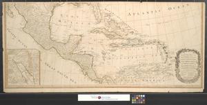 Primary view of A new map of North America, with the West India Islands : Divided according to the preliminary articles of peace, signed at Versailles, 20, Jan. 1783. Wherein are particularly distinguished the United States and the several provinces, governments & ca. which compose the British dominions; Laid down according to the latest surveys and corrected from the original materials, of Goverr. Pownall, Membr. of Parliamt. 1783 [Sheet 2].