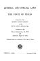 Legislative Document: General and Special Laws of The State of Texas Passed By The Second C…