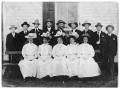 Photograph: [Confirmation Class of 1908, Danevang Lutheran Church]