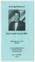 Pamphlet: [Funeral Program for Troy Ussery Callier, June 23, 1993]