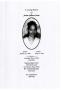 Pamphlet: [Funeral Program for Jeanne Sullivan Cantu, May 23, 2009]