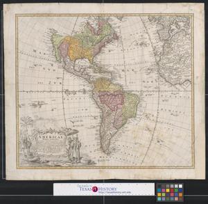 Primary view of Americae mappa generalis secundum legitimas projectionis stereographicae regulas.