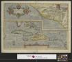 Map: Cvliacanae, Americae regionis, descriptio :b Hispaniolae, Cvbae, alia…