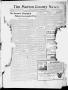 Newspaper: The Marion County News. (Jefferson, Tex.), Vol. 5, No. 1, Ed. 1 Thurs…