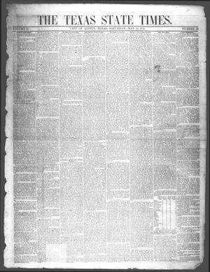 Primary view of The Texas State Times (Austin, Tex.), Vol. 2, No. 23, Ed. 1 Saturday, May 12, 1855