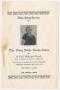Pamphlet: [Funeral Program for Mary Nettie Brown Evans, January 15, 1966]
