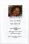 Pamphlet: [Funeral Program for Essie Jean Miller, December 26, 2007]