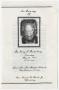 Pamphlet: [Funeral Program for Inez L. Bumbrey, May 29, 1984]