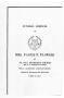 Pamphlet: [Funeral Program for Fannie F. Flowers, February 2, 1951]