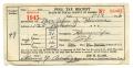 Legal Document: [Poll tax receipt for Olivia C. Herrera, County of Harris - 1945]
