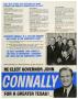 Pamphlet: [Brochure for Governor John B. Connally's Re-election Campaign]