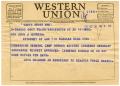 Letter: [Telegram from John Goldsum, Jr. to John J. Herrera - 1954-10-30]