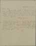 Letter: Letter to Cromwell Anson Jones, 9 December 1877