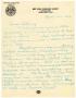 Letter: [Letter from Joe Garza to John J. Herrera - 1952-04-23]