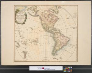 Primary view of A map of America or the new world : wherein are introduced all the known parts of the Western Hemisphere, shewing [sic.] also the boundaries of the new states.