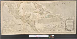 Primary view of A new and correct map of North America with the West India Islands : divided according to the last treaty of peace, concluded at Paris, 10th Feby. 1763 ; wherein are particularly distinguished, the several provinces and colonies, which compose the British Empire [Sheet 2].