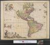 Map: Novissima et accuratissima septentrionalis ac meridionalis Americae :…