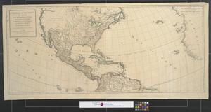 Primary view of L'Amérique septentle. : qui comprend les XII provinces-unies la Canada, la Louisiane, le Méxique, ou la nlle. Espagne, le nouveau Méxique et les illes Antilles.