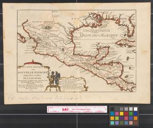 Primary view of Le vieux Mexique ou, : Nouvelle Espagne avec les costes de la Floride faisant-partie de l'Amerique septentrionate.