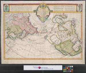 Primary view of Carte des nouvelles decouvertes au nord de la Mer du Sud: tant à l'Est de la Sibérie et du Kamtchatka, qu'à l'Ouest de la Nouvelle France.