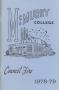 Book: Council Fire, Handbook of McMurry College, 1978-79