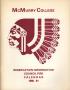 Book: Council Fire, Handbook of McMurry College, 1980-81