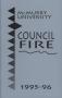 Book: Council Fire, Handbook of McMurry University, 1995-96