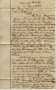 Letter: Letter to Cromwell Anson Jones, [January 1875]