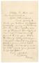 Letter: [Letter from Pastor G. S. Bailey to Sarah Osterhout, November 17, 187…