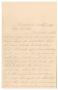 Letter: [Letter from Elizabeth to John Patterson Osterhout, February 2, 1898]