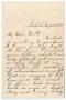 Letter: [Letter from Ann Farman to John Patterson Osterhout, August 18, 1898]