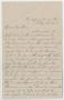 Letter: [Letter from Gertrude Osterhout to Junia Roberts Osterhout, February …