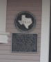 Photograph: [Texas Historical Commission Marker: Barron-Veazey House]