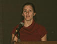 Photograph: [Katherine Roach Speaking at TCAFS Annual Meeting]