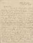 Letter: Letter to Cromwell Anson Jones, 23 November 1880