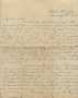 Letter: Letter to Cromwell Anson Jones, 23 January 1879